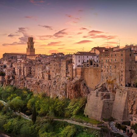 La Casa Del Villanu Pitigliano Bagian luar foto