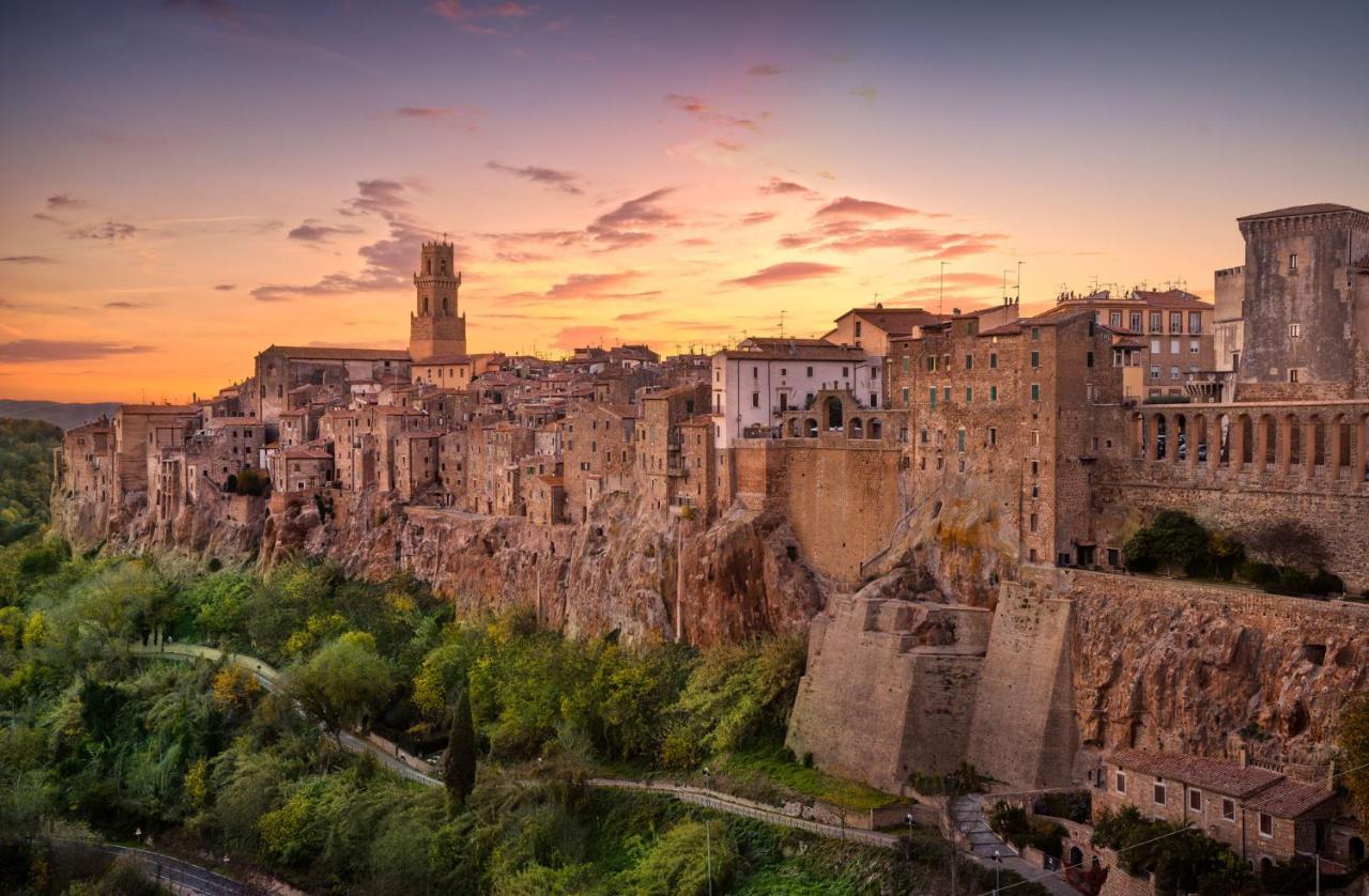 La Casa Del Villanu Pitigliano Bagian luar foto